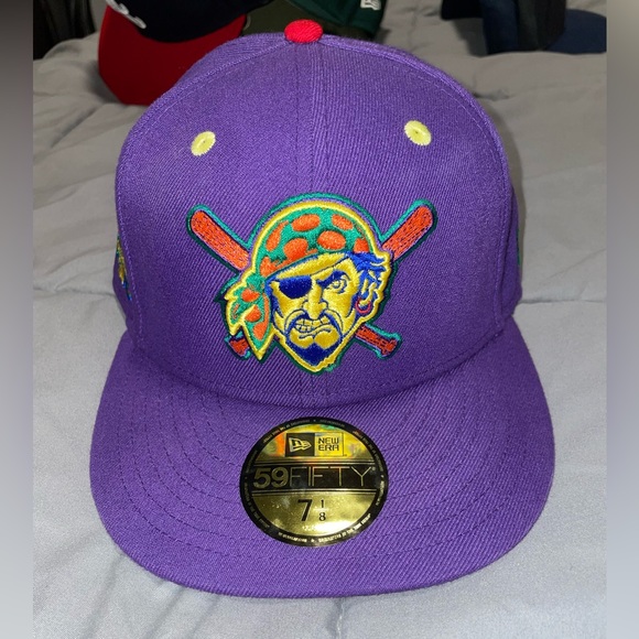 Rare NewEra 7 1/8 Pittsburgh Pirates Hat - Picture 1 of 3